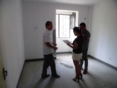 鸿盛装饰广泽嘉园开工敲墙 在建工地拉开序幕