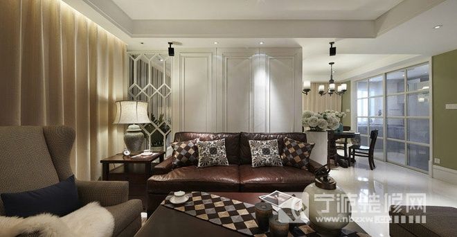 130平明亮轻快简约美式家