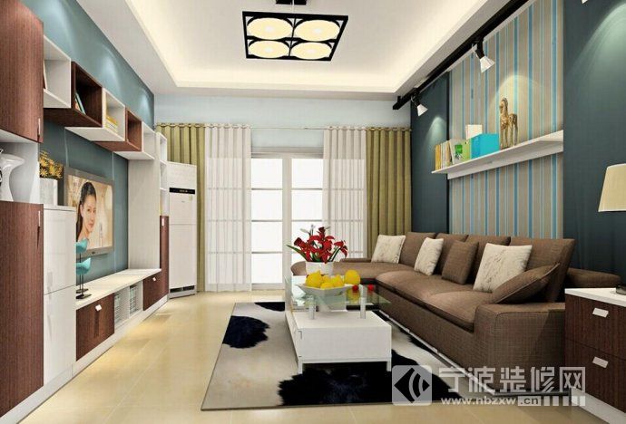 宁波装修网教您正确贴壁纸