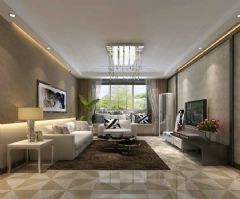 150平米现代经典黑白搭配家居