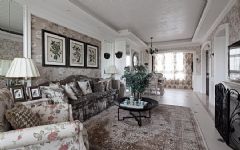 128平米花样田园样板房实景图