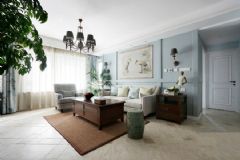 137平明快自然美式风三居