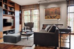 62平米原木质感现代家居设计