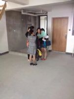 宁波恒景装饰in蓝庭装修工地开工大吉