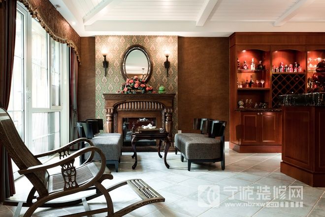 宁波维科水岸心境96平米花漾美式二居