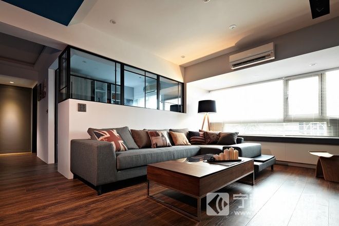 宁波皇冠花园二期86平米简约雅致两居