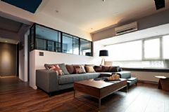 宁波皇冠花园二期86平米简约雅致两居