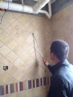 宁波恒景装饰润和园美式乡村风格初步验收中