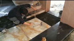 慈溪鼎峰装饰新浦镇名门庄园木工、泥工施工现场