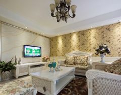 皇家御都87平米小清新田园混搭风二居