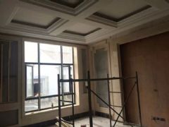 宁波恒景装饰慈溪周巷别墅施工现场图