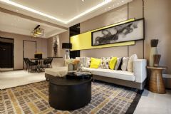 罗曼风情124平米春日温暖家居设计