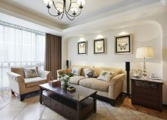 宁波锦江年华110平米简约美式风格