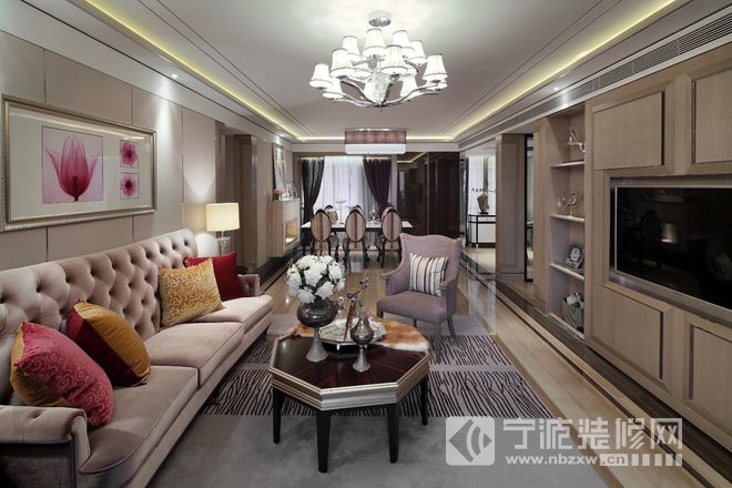 江南一品165平米新古典风样板房