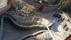 慈溪鼎峰装饰余姚四明山休闲度假私人别墅施工现场