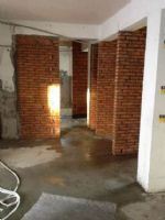 宁波恒景装饰风格城市砌墙毛胚状态实景图