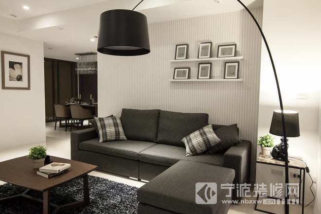 一品江南137平米现代简约三居室