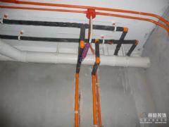 宁波甬庭装饰在建工地水电图实拍