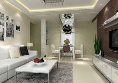 82平米罗曼风情婚房设计案例