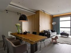 95平简约风格装修案例实拍