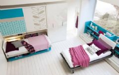 卧室一秒变客厅 小小壁床造福小户型