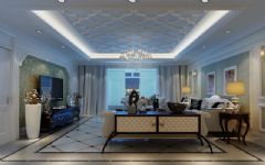 190平三居简欧风格案例欣赏