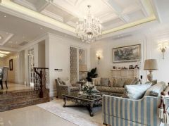 宁波家装客厅吊顶装修效果案例欣赏