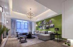 江南华庭130平米现代简约风格样板房