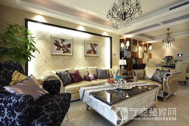 华泰剑桥二期135平米简欧优雅三居