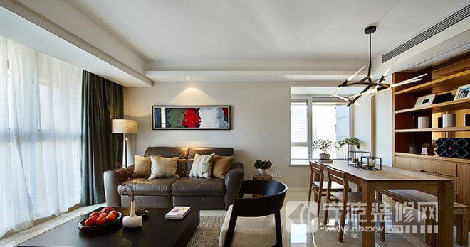 格兰春天137平米简约原木家居