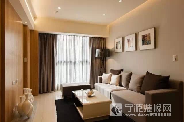 江南华庭96平米现代简约二居室