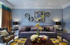 波波城154平米新古典风格装修效果图