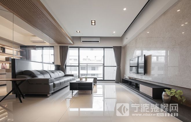 中海国际住宅公寓117平米现代简约三居