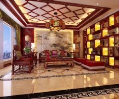 雅戈尔比华利700平米新中式别墅设计案例