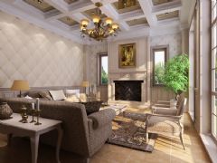 香颂湾416平米欧式别墅设计案例
