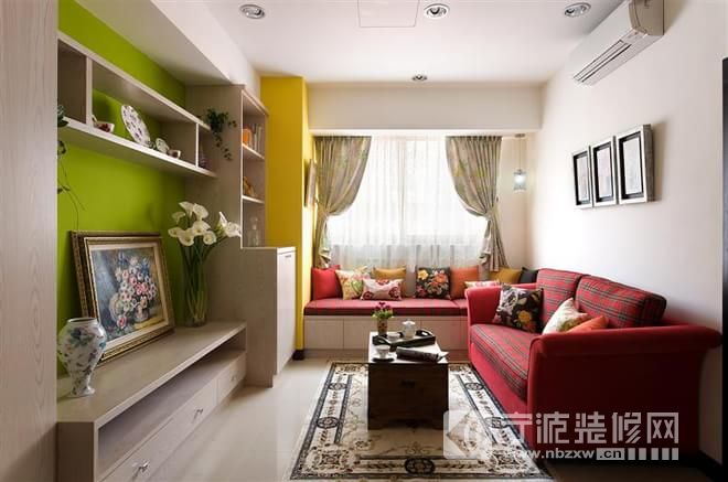 世嘉和苑69平米田园一居装修案例