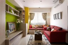 世嘉和苑69平米田园一居装修案例