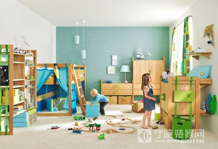 如何打造一个环保放心的儿童房？