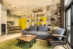 罗曼风情89平米清新美式二居装修案例