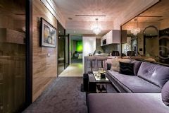 60㎡混搭一居装修案例欣赏