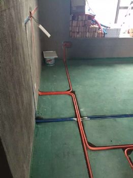 宁波同盛装饰中海国际社区水电施工实拍