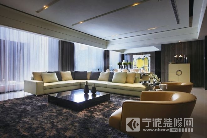 225平三居简欧风案例欣赏