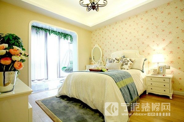 小面积卧室装修壁纸颜色搭配要点