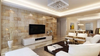 客厅电视背景墙常见的做法要熟知