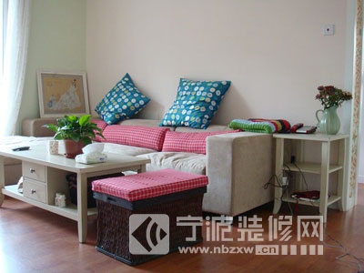 70平米蓝色田园家谁都爱