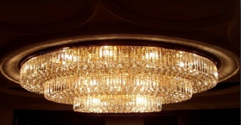 小编提醒家居装修居室少装水晶灯