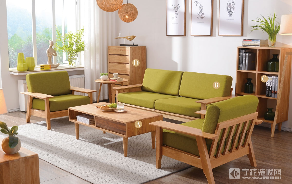 北欧风格--软巢家居提供整屋家居软装设计搭配