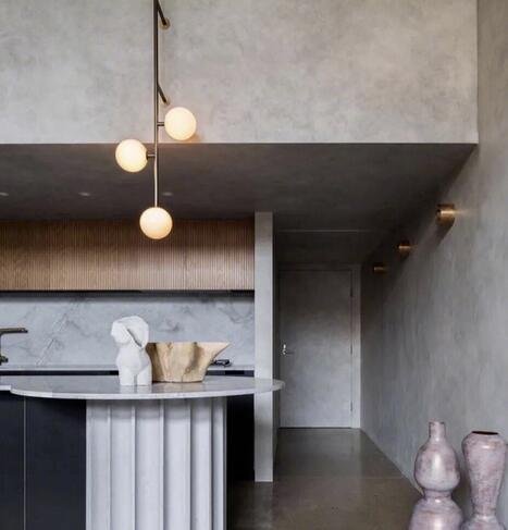 工业风的装修,也很有品味