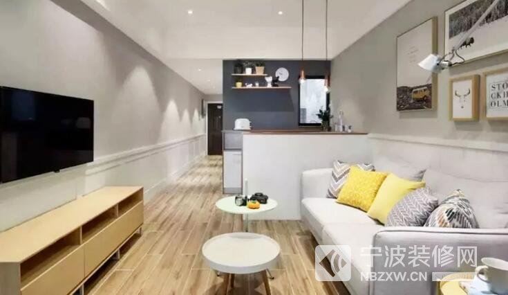 40㎡的小公寓,这么设计会更加明亮