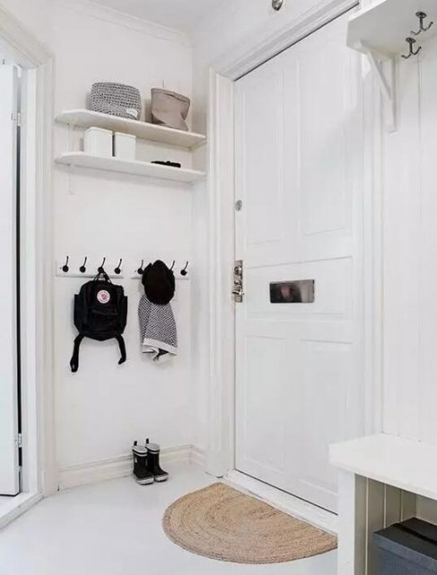 ​小小的玄关这样设计能更美